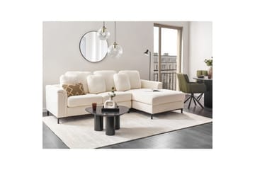 Hörnsoffa Beliani Oslo Högervänd Right-faced - Møbler - Sofaer - Sofa med sjeselong