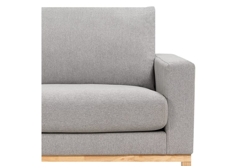 Hörnsoffa Beliani Siggard Beige, ljust trä Graphite grey||Light colored wood VALUE_MISSING_4 - Møbler - Sofaer - Sofagrupper