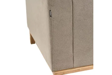 Hörnsoffa Beliani Siggard Beige, ljust trä Taupe||Light colored wood VALUE_MISSING_2 - Møbler - Sofaer - Sofagrupper
