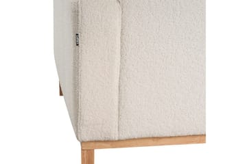 Hörnsoffa Beliani Siggard Beige, ljust trä White||Light colored wood VALUE_MISSING_3 - Møbler - Sofaer - Sofagrupper
