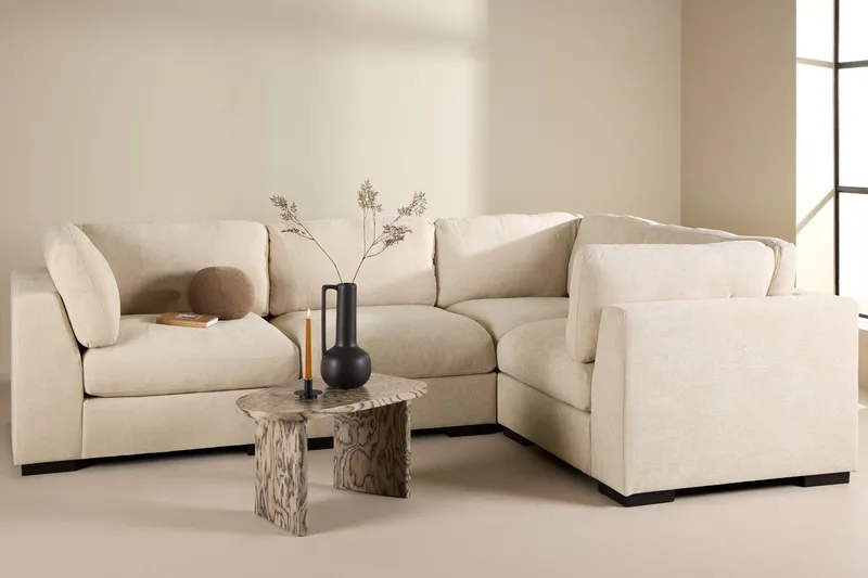 Hörnsoffa Venture Home Beige
