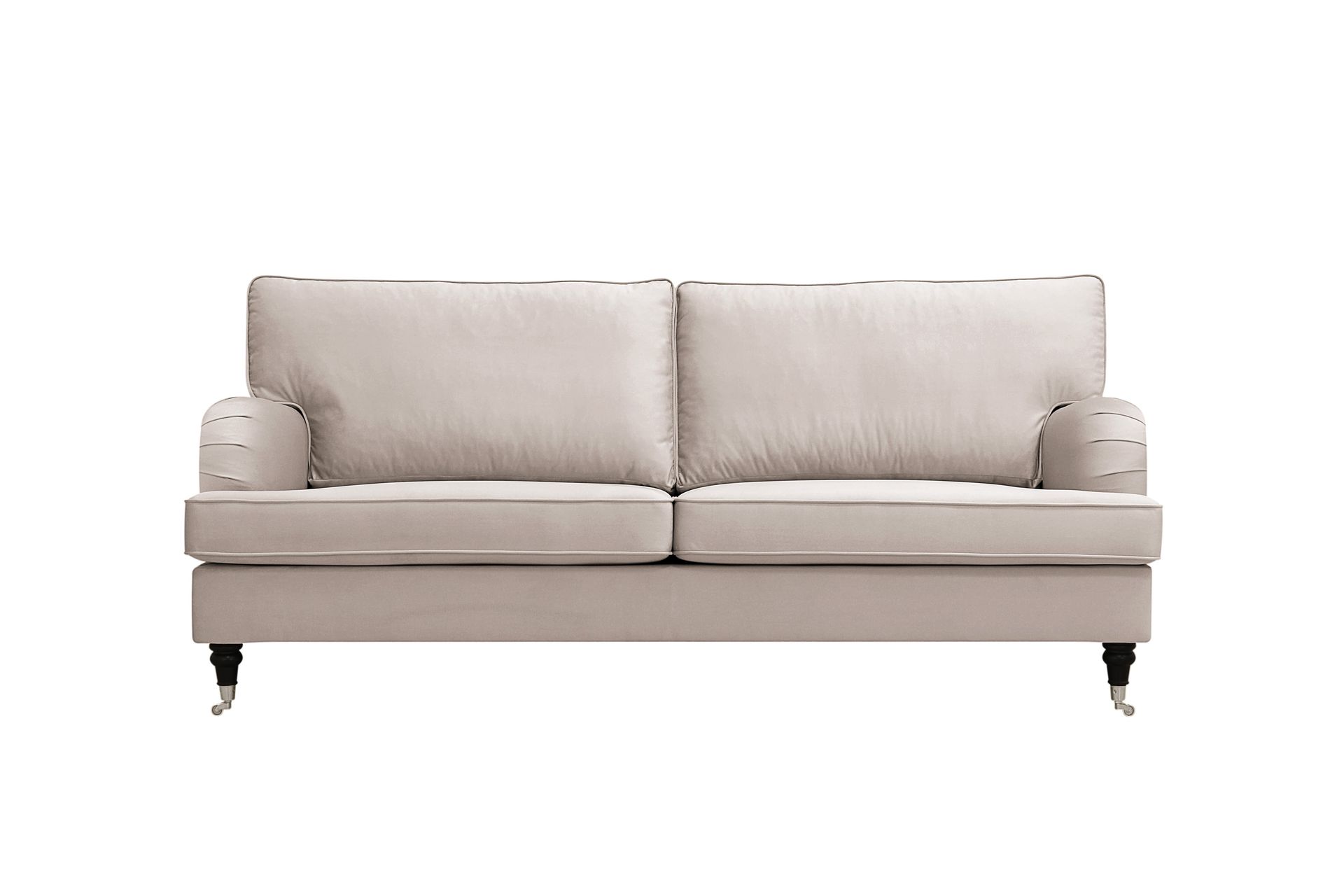 Howard Classic 3-seters fløyelssofa - Beige