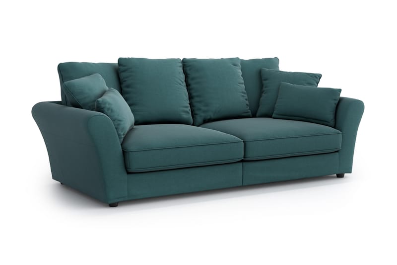 Adelade 3-seter Sofa - Turkis - Møbler - Sofaer - Howard sofa