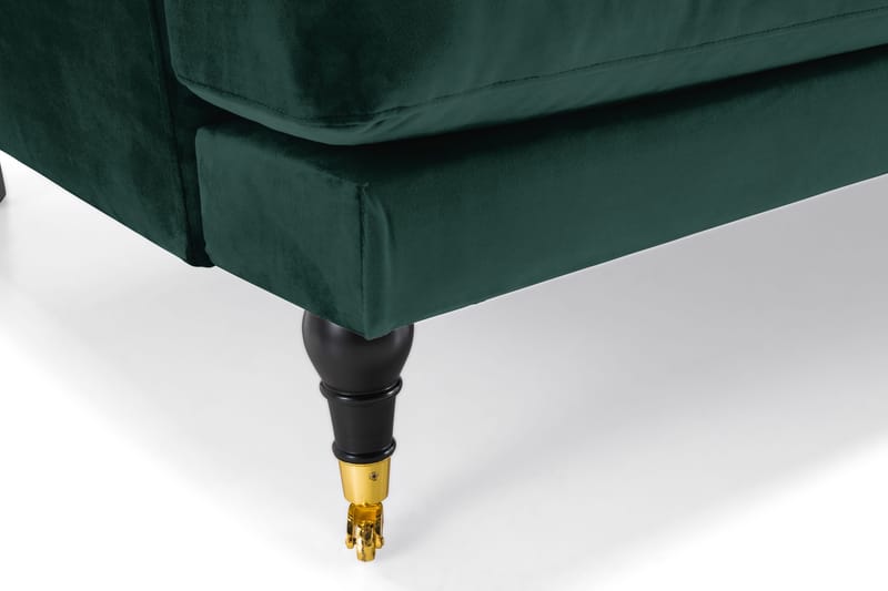 Andrew 2-seters Fløyelssofa - Grønn - Møbler - Sofaer - 2 seter sofa