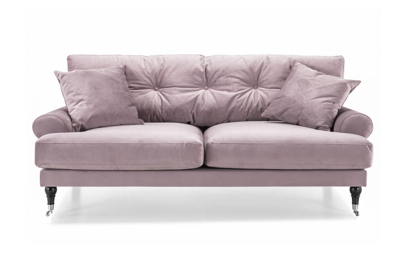 Andrew 2-seters Fløyelssofa - Lilla - Møbler - Sofaer - Howard sofa
