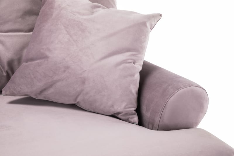 Andrew 2-seters Fløyelssofa - Lilla - Møbler - Sofaer - Howard sofa