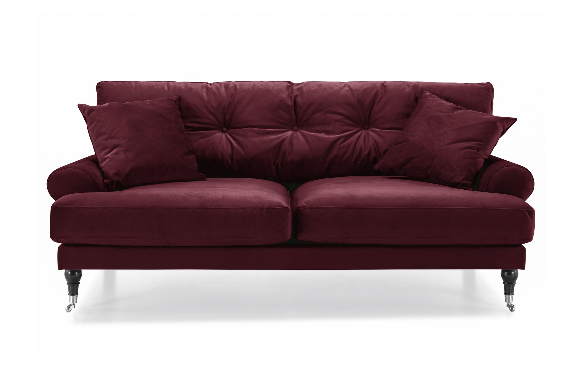 Andrew 2-seters Fløyelssofa - Lilla - Møbler - Sofaer - Howard sofa