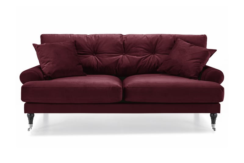 Andrew 2-seters Fløyelssofa - Lilla - Møbler - Sofaer - Howard sofa