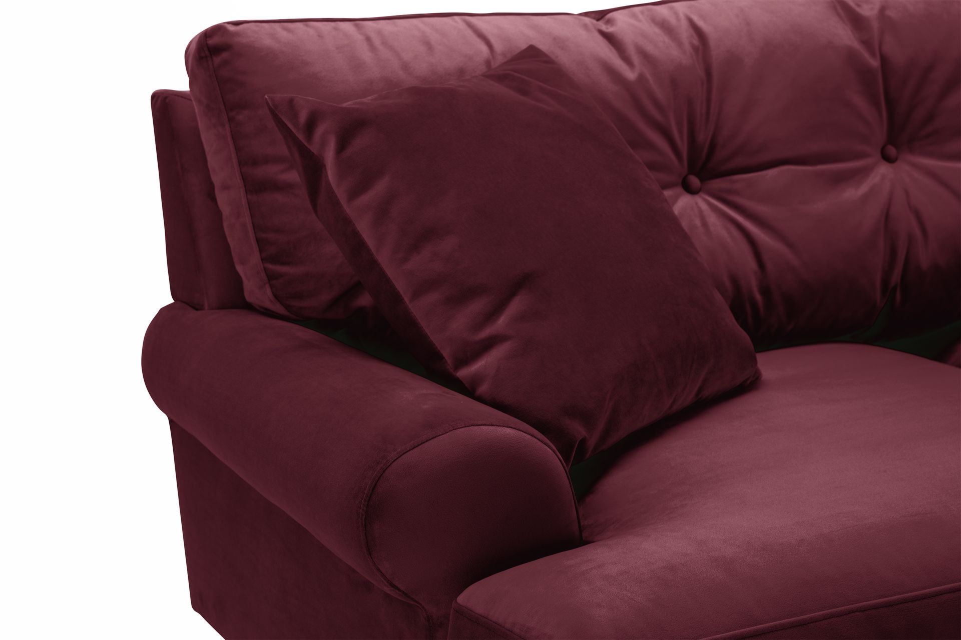Andrew 2-seters Fløyelssofa - Lilla - Møbler - Sofaer - Howard sofa