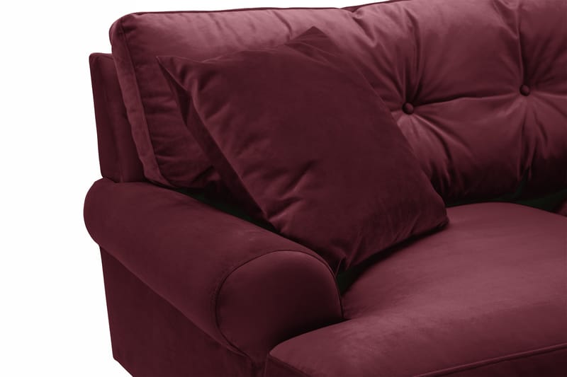 Andrew 2-seters Fløyelssofa - Lilla - Møbler - Sofaer - Howard sofa