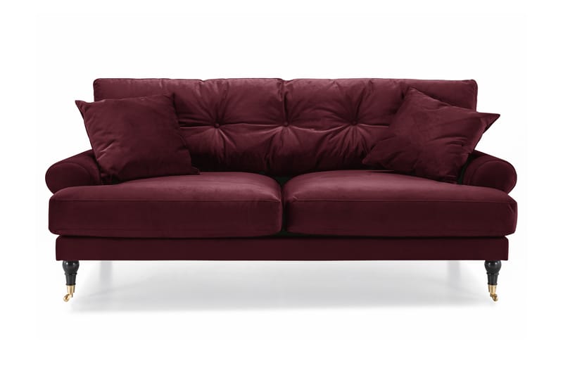 Andrew 2-seters Fløyelssofa - Lilla - Møbler - Sofaer - Howard sofa