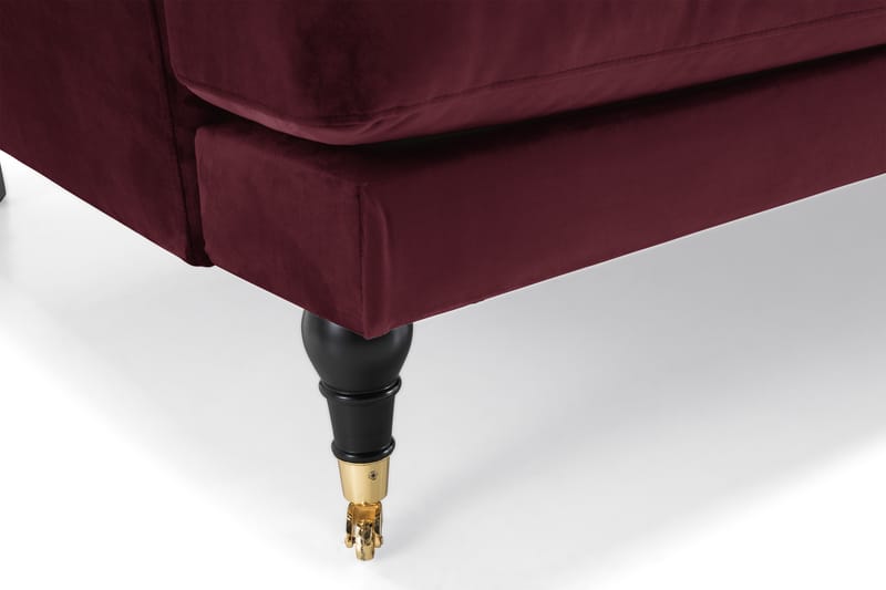 Andrew 2-seters Fløyelssofa - Lilla - Møbler - Sofaer - Howard sofa