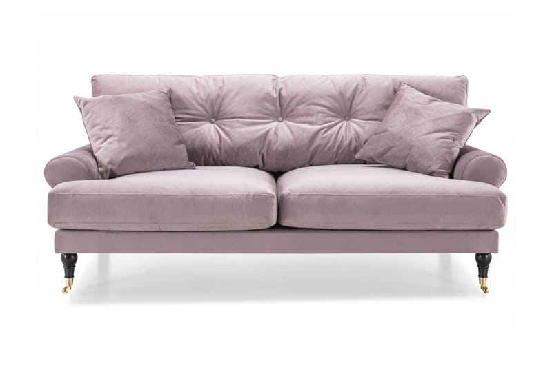 Andrew 2-seters Fløyelssofa - Lilla - Møbler - Sofaer - 2 seter sofa
