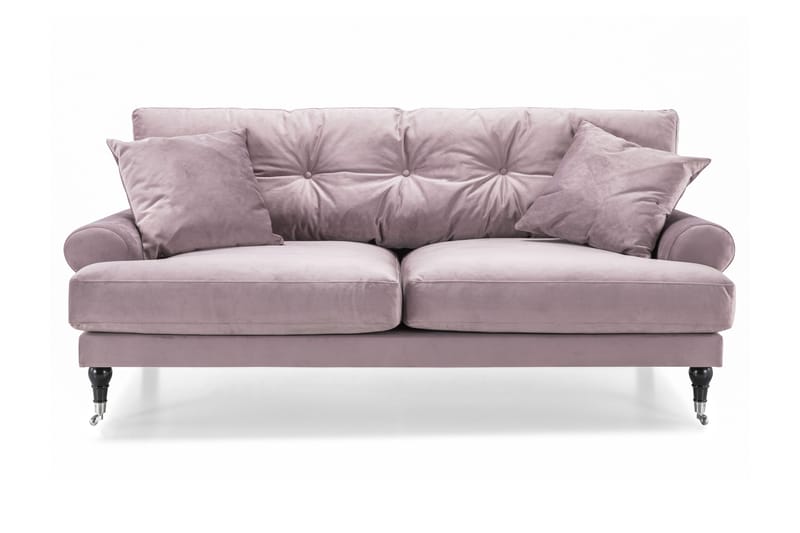 Andrew 2-seters Fløyelssofa - Lilla - Møbler - Sofaer - 2 seter sofa