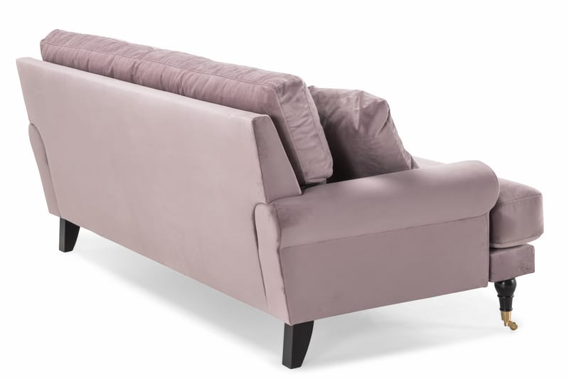 Andrew 2-seters Fløyelssofa - Lilla - Møbler - Sofaer - Howard sofa