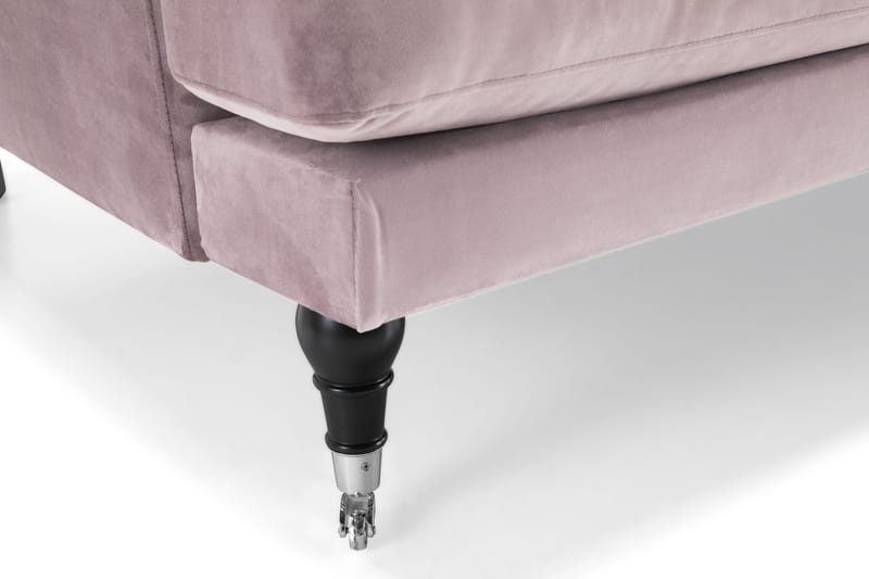 Andrew 2-seters Fløyelssofa - Lilla - Møbler - Sofaer - 2 seter sofa