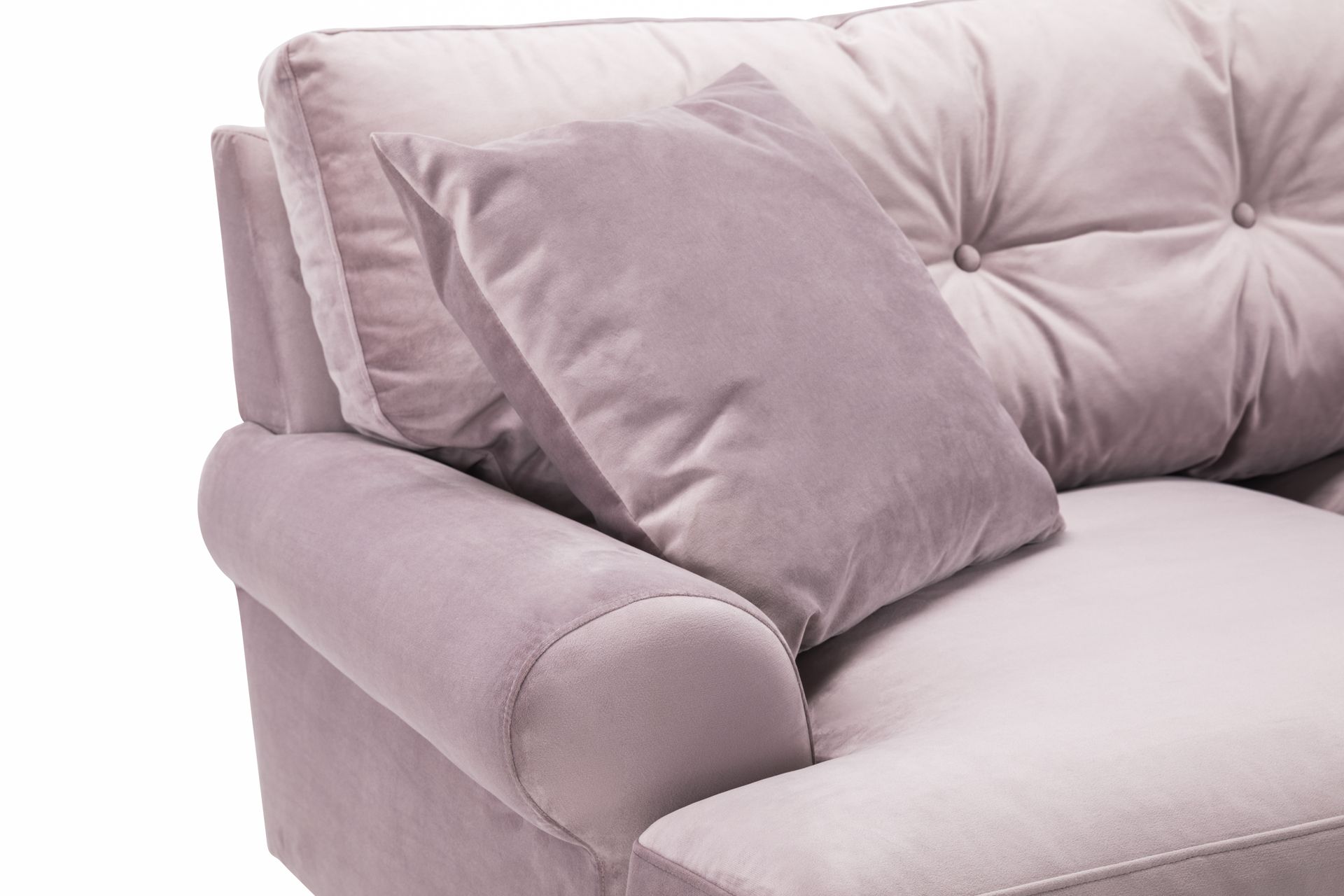 Andrew 2-seters Fløyelssofa - Lilla - Møbler - Sofaer - Howard sofa