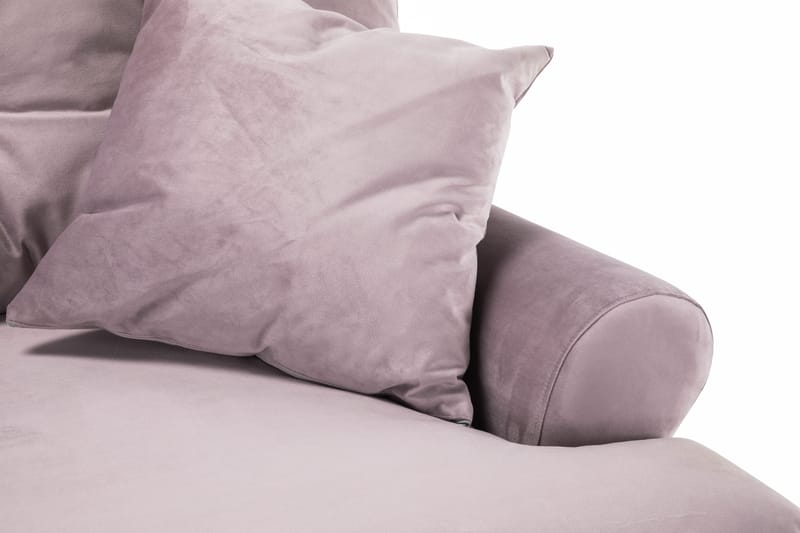 Andrew 2-seters Fløyelssofa - Lilla - Møbler - Sofaer - 2 seter sofa