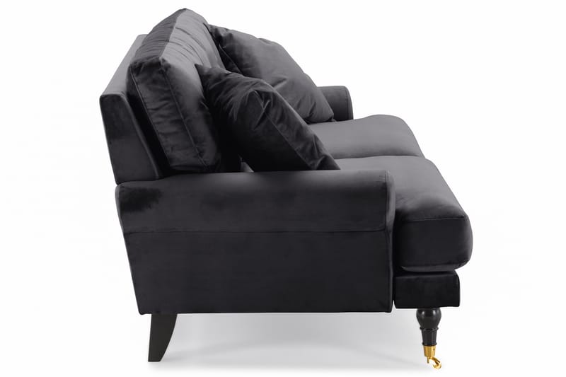 Andrew 2-seters Fløyelssofa - Mørk grå - Møbler - Sofaer - Howard sofa