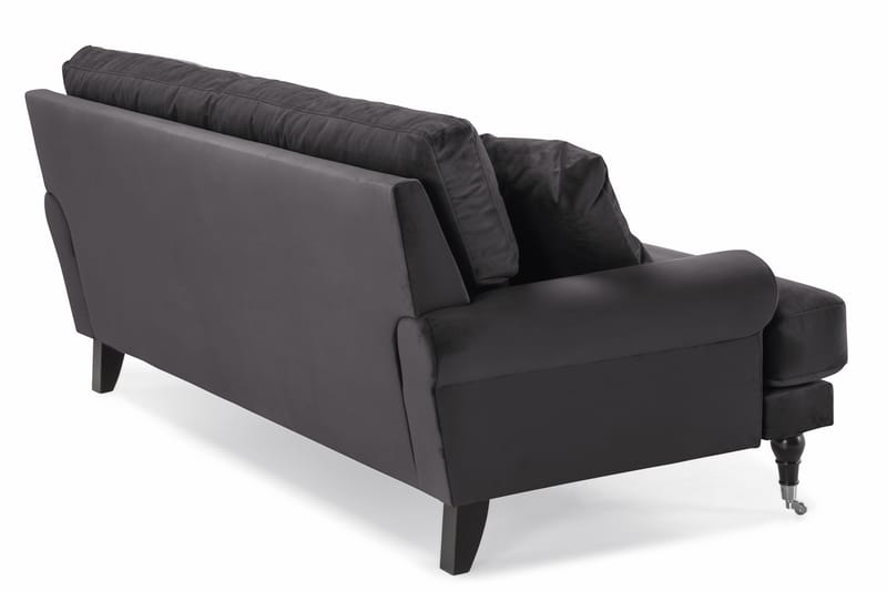 Andrew 2-seters Fløyelssofa - Mørk grå - Møbler - Sofaer - Howard sofa