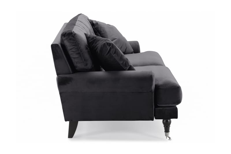 Andrew 2-seters Fløyelssofa - Mørk grå - Møbler - Sofaer - Howard sofa