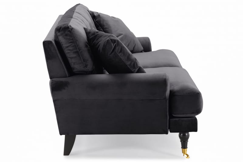 Andrew 2-seters Fløyelssofa - Mørk grå - Møbler - Sofaer - 2 seter sofa