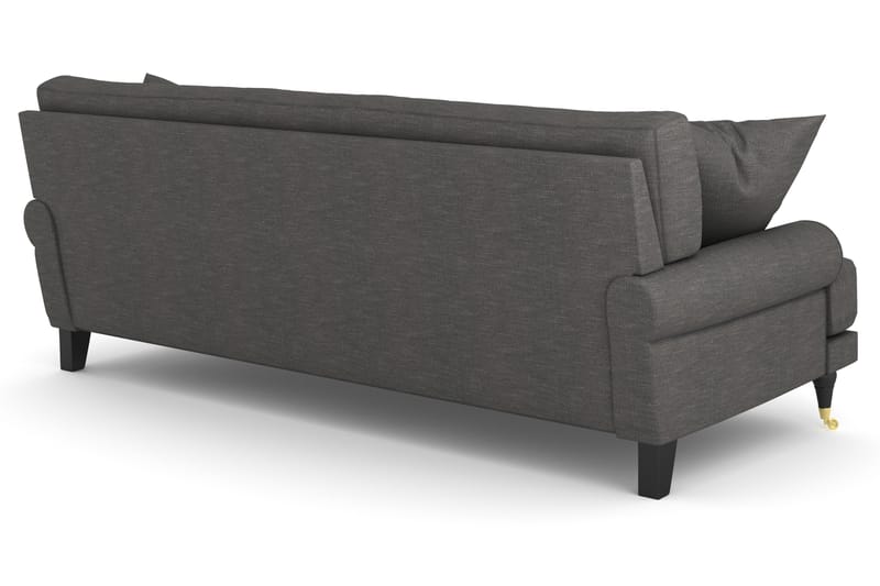 Andrew 2-seters Sofa - Mørkegrå/Messing - Howard sofa - 2 seter sofa