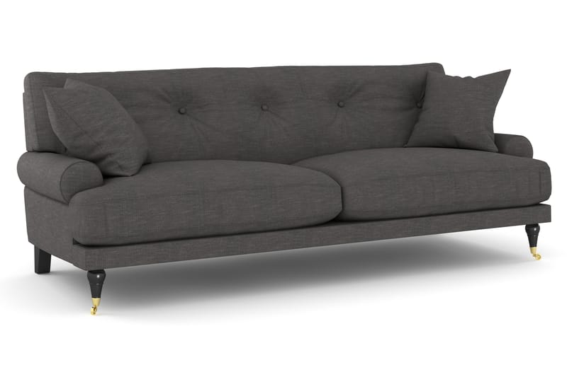Andrew 2-seters Stoffsofa - Mørk grå - Møbler - Sofaer - 2 seter sofa