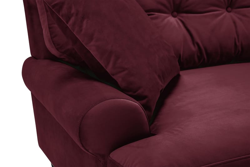 Andrew 3-seters Fløyelssofa - Lilla - Møbler - Sofaer - Howard sofa