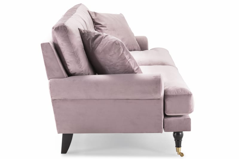 Andrew 3-seters Fløyelssofa - Lilla - Møbler - Sofaer - Sofa 3 seter