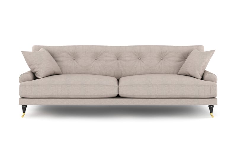 Andrew 3-seters Stoffsofa - Beige - Møbler - Sofaer - Howard sofa