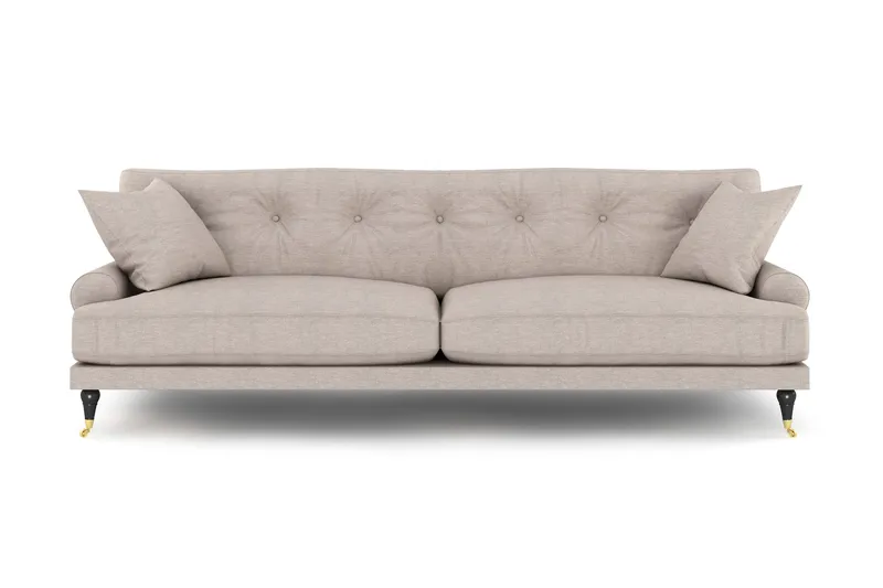 Andrew 3-seters Stoffsofa, Beige