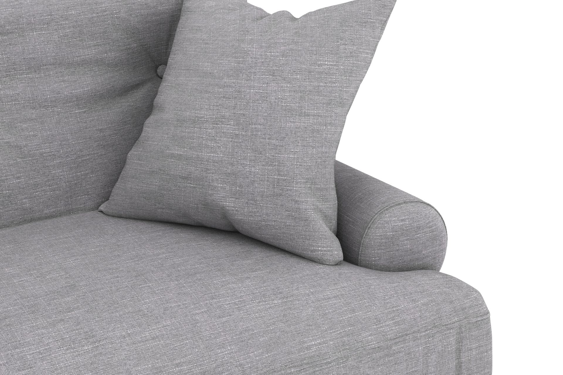 Andrew 3-seters Stoffsofa - Grå - Møbler - Sofaer - Howard sofa