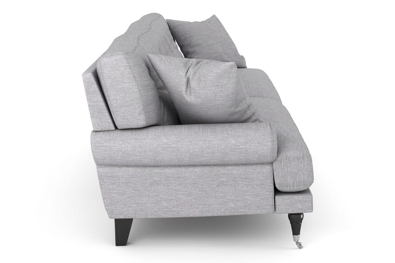 Andrew 3-seters Stoffsofa - Grå - Møbler - Sofaer - Howard sofa