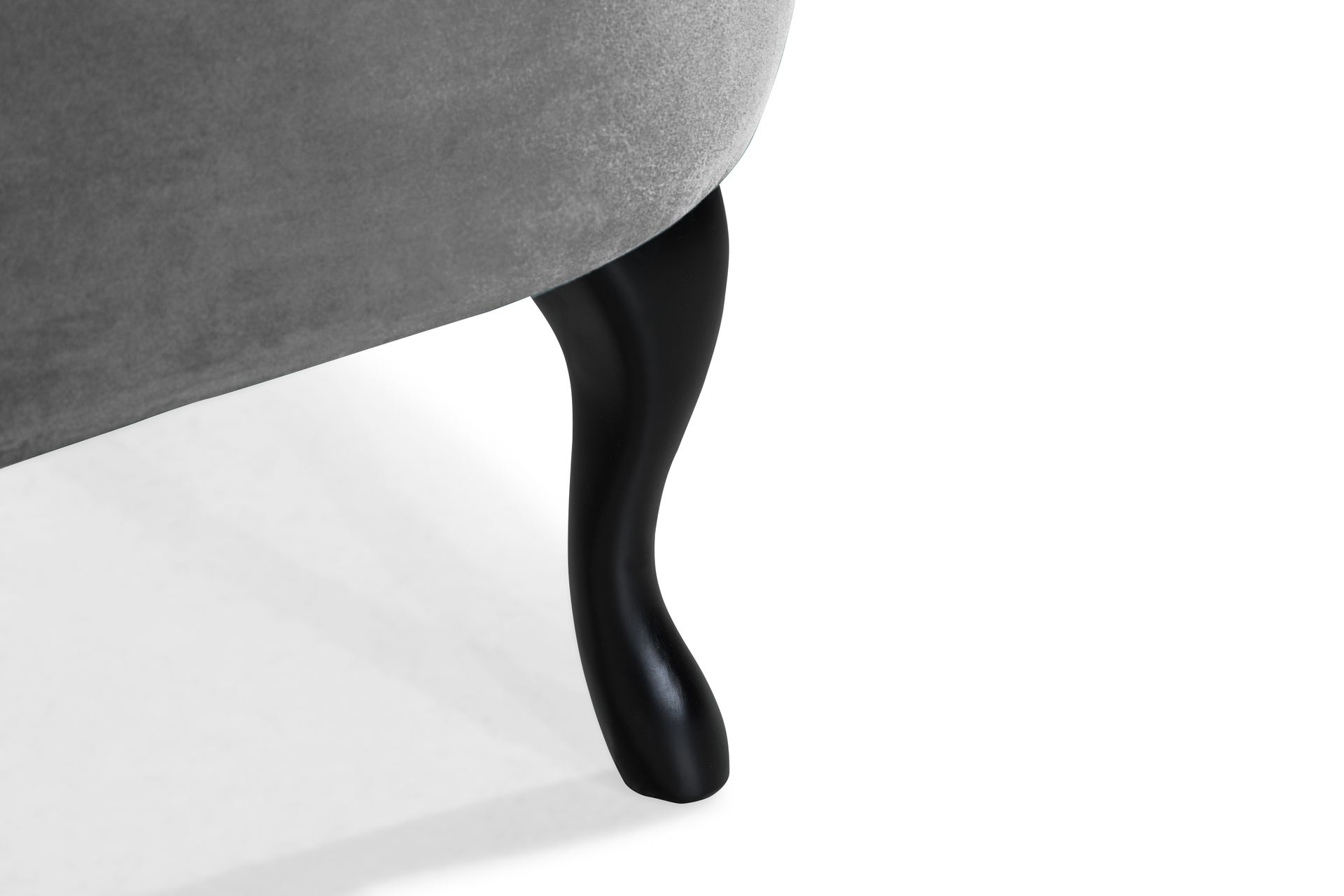 Dahlia Siss Sofa Fløyel - Mørkegrå - Møbler - Sofaer - Howard sofa