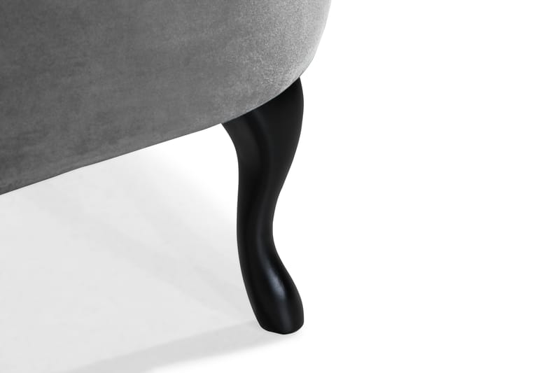 Dahlia Siss Sofa Fløyel - Mørkegrå - Møbler - Sofaer - Howard sofa