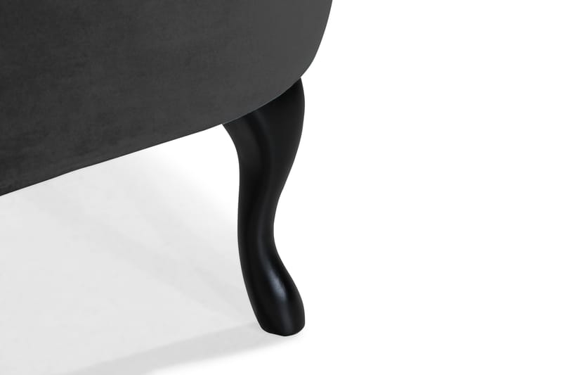 Dahlia Siss Sofa Fløyel - Svart - Møbler - Sofaer - Howard sofa