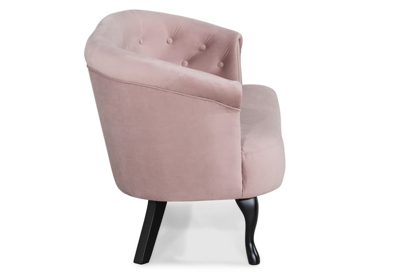 Dahlia Siss Sofa - Lyserosa Fløyel - Møbler - Sofaer - Howard sofa
