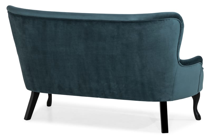 Dahlia Sofa - Blågrønn - Fløyel sofaer - 2 seter sofa - Howard sofa