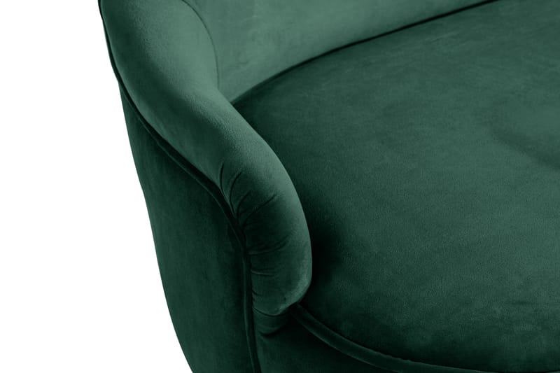 Dahlia Sofa Fløyel - Mørkgrønn - Møbler - Sofaer - Howard sofa