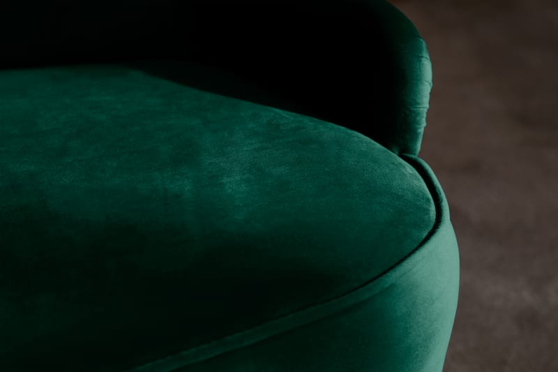 Dahlia Sofa Fløyel - Mørkgrønn - Møbler - Sofaer - Howard sofa