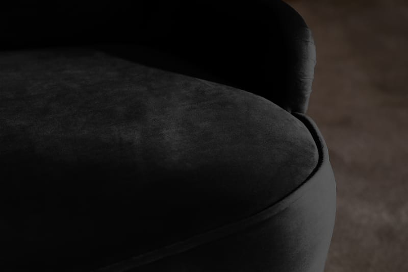 Dahlia Sofa Fløyel - Svart - Møbler - Sofaer - Howard sofa