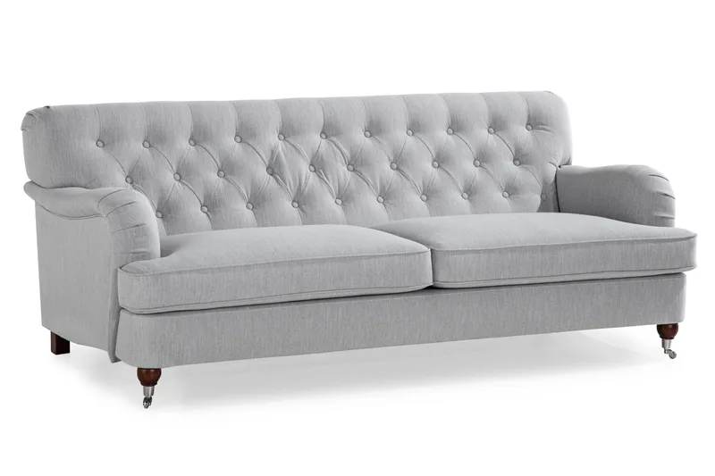 Howard 3-seters Stoffsofa - Grå - Møbler - Sofaer - Howard sofa
