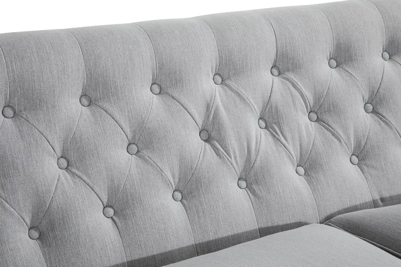 Howard 3-seters Stoffsofa - Grå - Møbler - Sofaer - Howard sofa