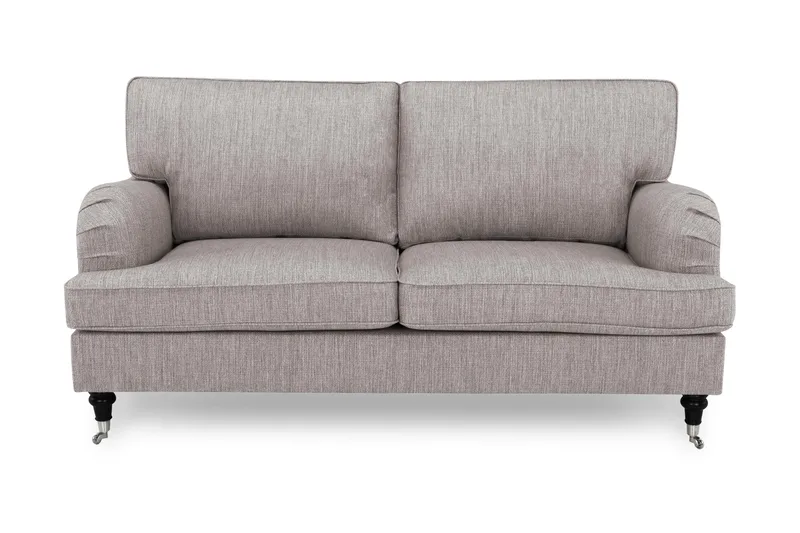 Howard Classic 2-seters Stoffsofa, Beige / Grå