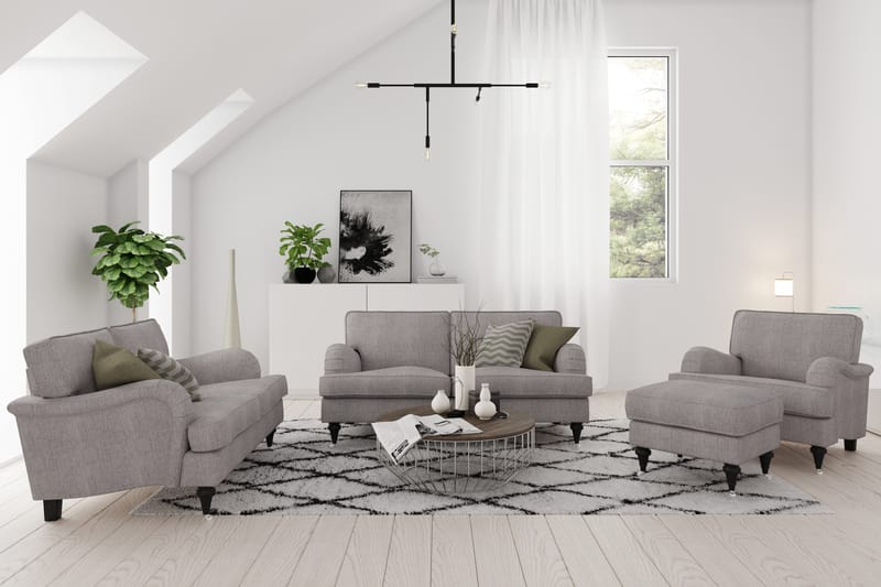 Howard Classic 2-seters Stoffsofa - Beige / Grå - Møbler - Sofaer - Howard sofa
