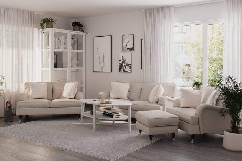 Howard Classic 2-seters Stoffsofa - Beige - Møbler - Sofaer - Howard sofa