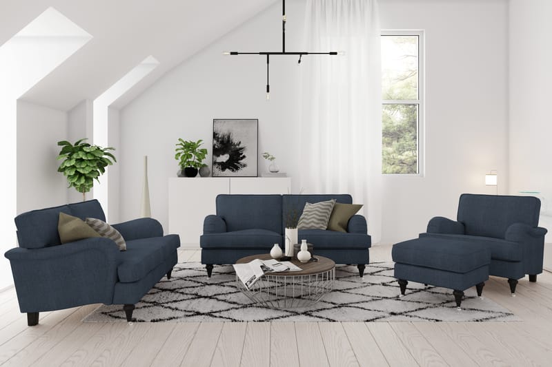 Howard Classic 2-seters Stoffsofa - Blå - Møbler - Sofaer - Howard sofa