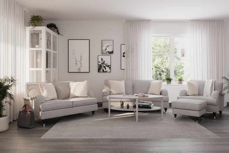 Howard Classic 2-seters Stoffsofa - Grå - Møbler - Sofaer - Howard sofa