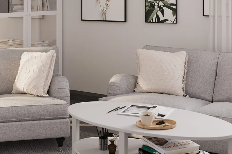 Howard Classic 2-seters Stoffsofa - Grå - Møbler - Sofaer - Howard sofa